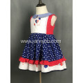 July 4th digital print baby girl dresses